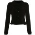 lapel solid color self-cultivation bottoming long-sleeved knitted cardigan  NSMEI54892