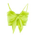 Summer hot style sexy bow tie pure color camisole NSMEI55122