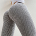 contrast color high waist slim casual sports pants  NSYIS55540