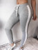 spring and summer hot selling sexy and comfortable striped stitching track pants NSHEQ55260