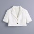 wholesale spring texture short casual suit jacket NSAM55330