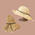fashion pearl lace straw hat NSTQ55460
