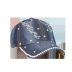 letter embroidered blue cowboy baseball cap NSTQ55475