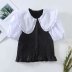 spring stitching poplin shirt top NSAM59912