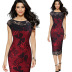 large size lace embroidered wholesale fashion sexy dress NSMF59953