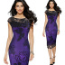 large size lace embroidered wholesale fashion sexy dress NSMF59953