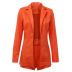 Solid Color Blazer & Shorts Set 4 Colors NSFLY59964