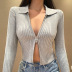knitted Bottoming Shirt NSFLY59984