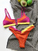 New Stitching Color Strip Swimwear  NSSL59993