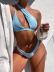 New style unilateral solid color bikini NSSL59992