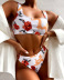 new style dragon print wholesale hot style high waist swimsuit NSSL59999