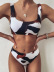 Print Bikini Sexy Beach Swimwear NSSL60001