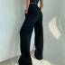 loose casual autumn new lace wide-leg pants NSFLY62130