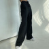 loose casual autumn new lace wide-leg pants NSFLY62130