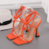 new style square toe straps high-heeled sandals NSSO62187