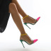 new style T-buckle pointed toe color matching stiletto NSSO62194