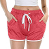 Summer new casual solid color tether shorts NSSUO62428