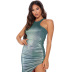New Shiny Irregular Dress NSCQ62232