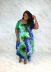 Spot Plus Size Loose Printed Dress NSWNY62256