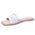 Flat flip flops open toe sandals NSYUS62578