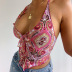 spring and summer hot product new printed suspender halter sexy vest NSYID62549