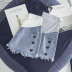 Summer casual love belly support pregnant denim shorts NSYAY62495
