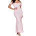 summer new style thin sling drop shoulder long skirt  NSHHF62711