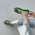 fashion solid color thick bottom slide sandals NSHU62767