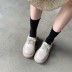 autumn and winter new thick-soled lace-up shoes NSHU62794