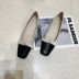Mary Jane bow low-heeled shoes  NSHU62813