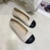 new round head color matching thick heel shoes NSHU62822