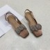 fashion silk rhinestone flats sandals  NSHU62848