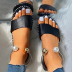 Women&#39;s flat sandals NSYUS63153