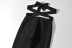 new slim stretch micro-pants lace-up pants  NSAC63005