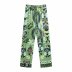 wholesale summer printing drape pants NSAM63104
