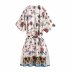 wholesale summer printed kimono dress NSAM63114