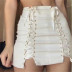 sexy high waist elastic short skirt NSAC63132