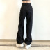 summer new loose and thin butterfly print high-waist straight-leg jeans NSLQ63182