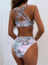 Bikini sexy con estampado de leopardo NSDA63219