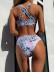 Bikini sexy con estampado de leopardo NSDA63219