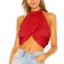 new sexy halter solid color sleeveless top NSYKD63307