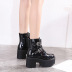 waterproof platform thick-soled thick high-heeled boots NSCA60280