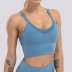 mesh stitching sports bra vest NSLUT60653