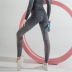 high waist buttocks tights hollow gradient quick-drying running fitness pants NSLUT60516