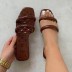 Nuevas zapatillas planas cómodas de moda de verano NSYUS63389