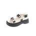 sandalias de hebilla de fondo grueso de moda NSZSC63510