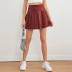 Pleated Short Sexy High Waist Skirt NSQY63664