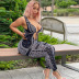summer new style sleeveless leaky umbilical sexy jumpsuit NSMX63915