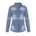 chaqueta de mezclilla de color liso de moda NSWL63926