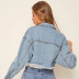 wholesale new cropped denim jacket NSWL63944